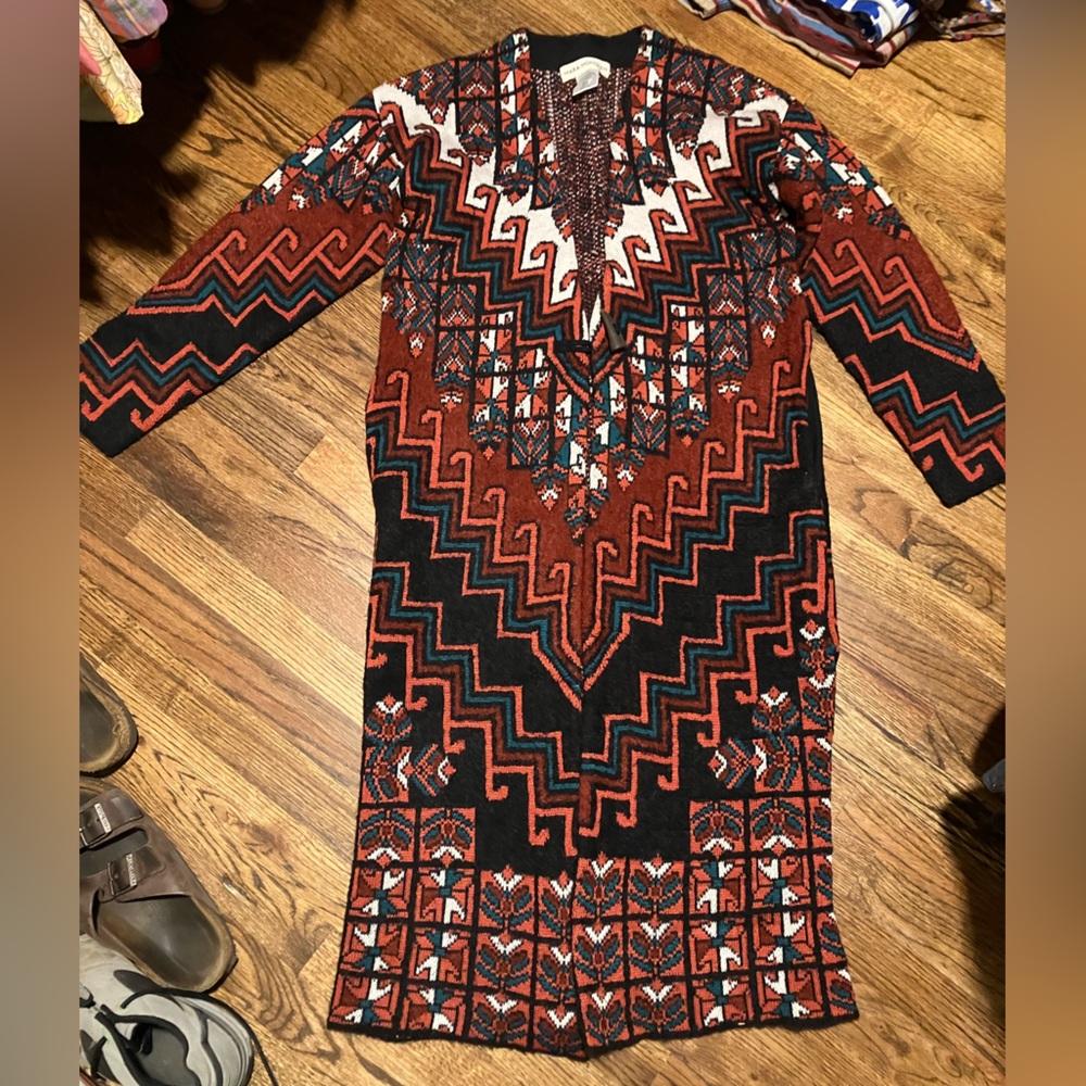 Mara Hoffman Sweater Coat NWOT Size S